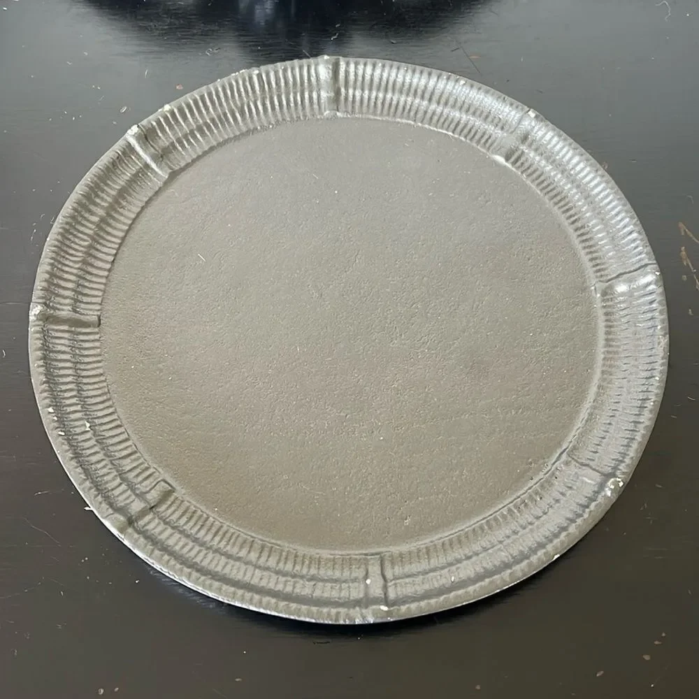 Pottery Barn Metal Round Tray